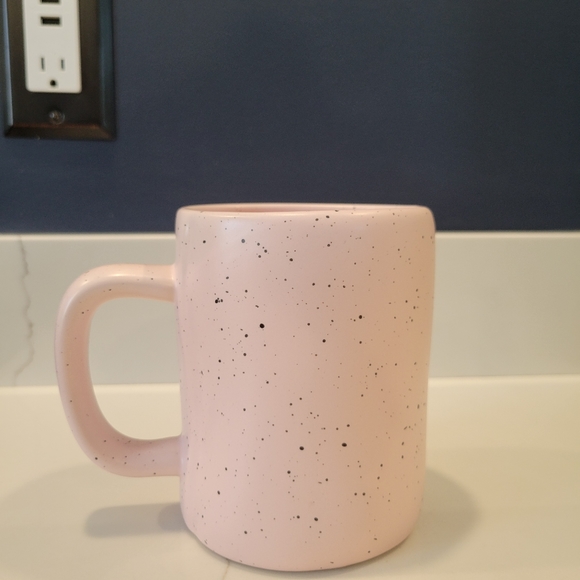 Rae Dunn EGGSPERT HUNTER pink Speckled mug - Picture 2 of 3